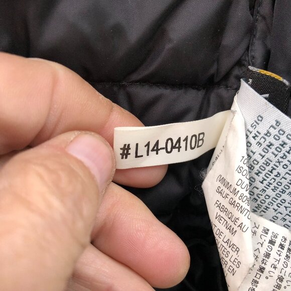 L.L. Bean Women's Puffer Jacket XS Black Insulated Downtek 80% Down Filling - Picture 11 of 16